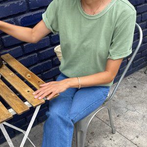 Le Bon Shoppe Vintage Boy Tee Matcha Small NWT